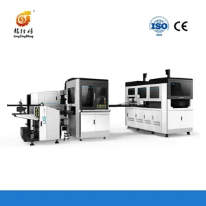 Automatic Smart Rigid Packaging Sweet Box Making Machine Cardboard Box Maker Phone Box Wrapping System