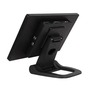15-Inch Touch Screen All-in-One Restaurant POS Computer Set Folding Stand Cash Register Terminal System