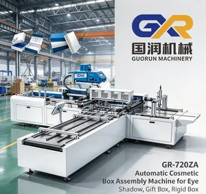 Fully Automatic Rigid Box Assembly Machine with One-Step Forming Technology