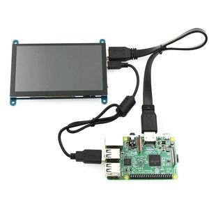 Easy-Install Durable 7 Inch IPS Capacitive Touch Screen for Raspberry Pi