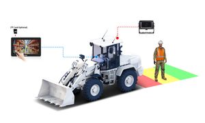 Waterproof Touchscreen with Ai Customized Reverse Guide Line Monitor for Reverse Camera Systems