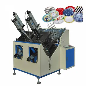 Simple Operation Disposable Paper Plate Machine / Paper Plate Making Machine