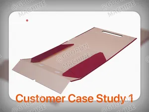 Automatic Collapsible Gift Box Assembly Machine High Precision High Output Stable Performance