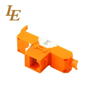 Cat5e CAT6 CAT6A UTP Toolless RJ45 Modular Keystone Jack