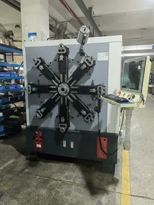 4mm 12 Axis CNC Versatile Camless Spring Rotating Forming Machine with wire bending machine for Spring Forming Machine