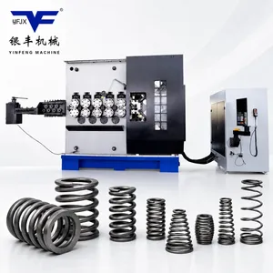 Steel Coil Compress Force Spring Spring Compression Spring Making Machine
