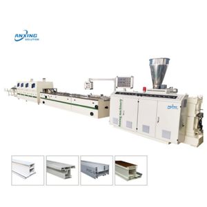 Plastic Machine PVC Door and Window Frame Profiles Making Machine Production Line Including Extruder Machine
