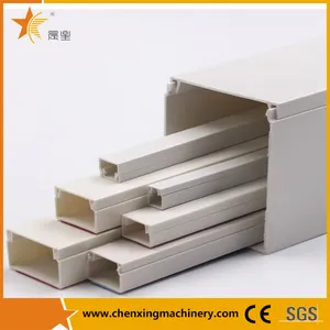 Automatic Plastic PVC Cable Wire Trunking Conduit Making Machine