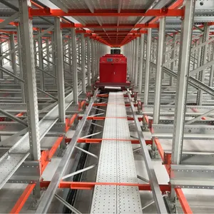 Automatic Warehouse Mother and Child Shuttle Racking System for Pallet Stacking Radio Shuttle Rack