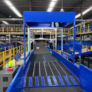 Factory Direct Automatic Dynamic Dws Parcel Sorting Machine with Swivel Wheel Sorter System