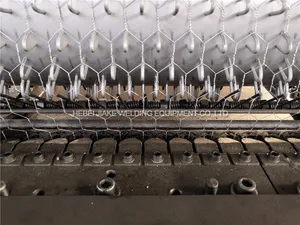 Straight& Reverse Twisted Hexagonal Wire Mesh Making Machine