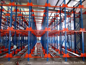 Selective Pallet Racking Radio Robot Rack Shuttle Rack System