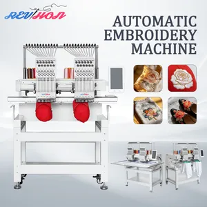 Computerized 12-Needle 1000 Rpm Embroidery Machine