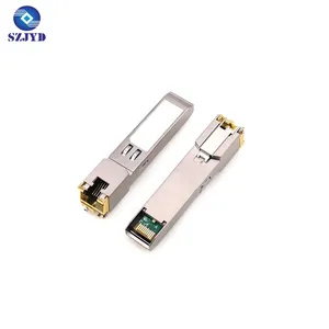 Fiber Optic Transceiver Hot-Pluggable 10g Base-T RJ45 Copper SFP+ Optical Transceiver 100m Reach Module