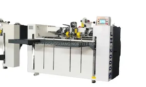 Semi-automatic Stitching Box Machine Is Used For Carton Packaging