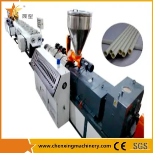 Two Cavity PVC Electrical Pipe Production Line/Extrusion Machine