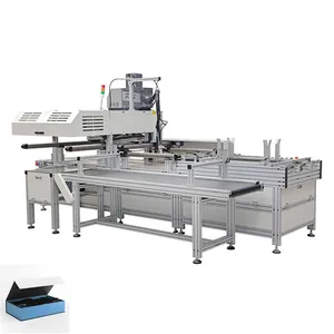 Automatic Book-Shaped Box Assembly Machine One-Stop Closure Box Manufacturing Machinery