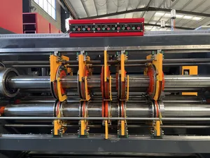 Fully Automatic Carton Making Machine Computer Control Printing Slotting Die Cutting Machine