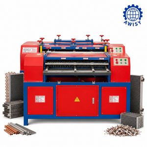 Scrap Radiator Recycling Production Line Copper Aluminum Radiator Separating Machine