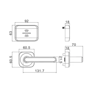 Wireless RFID Hotel Lock System