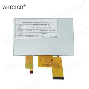 5 Inch High-Resolution 800X480 RGB LCD Module with Touch Functionality