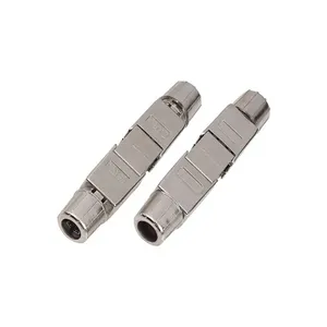 Shielded CAT6A RJ45 Inline Coupler Ethernet Extension Connector Module