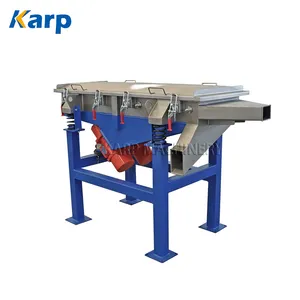 High Efficiency Rectangular Vibration Sifter Sieving Machine for Organic Compost Fertilizer