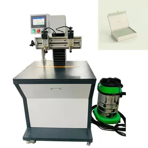 Box Making Machine Rigid Box Case Drill/Punching Machine Speed 120-180PCS/Min