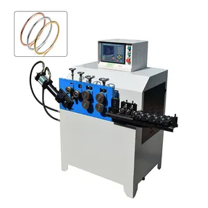 CNC Controlled 3-8mm Wire Ring Making Machine with Advanced Ring Forming System