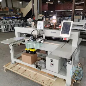 Automatic 4 Colour Rhinestone Non Hot Fix Fix Setting Machine Velvet Fax Ultrasonic Welding DMC Hotfix Sticker Making Machine