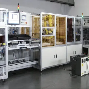 Automatic Assembly Line for Motorcycle with on-Line Inspection Function