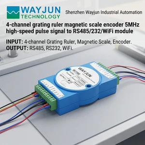 Grating Ruler and Magnetic Grating Ruler Decode and Convert to Standard Modbus RTU Protocol Signal Converter Encoder
