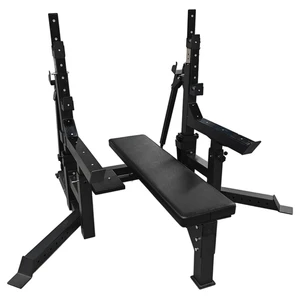 Premium Gym Machine for Body Building with Adjustable Powerlifting Rack