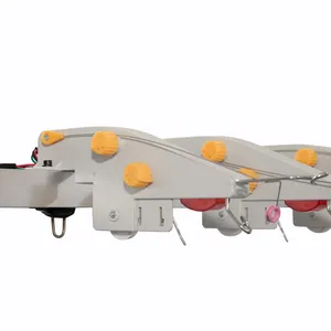 High Efficiency Blue Computerized Knitting Machine for Raschel Blanket