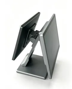 Dual Screen 15.6 Inch Quality Aluminum All in One POS PC Checkout Terminal POS System