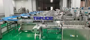 Multifuctional Packing Line Wafer Biscuit Automatic Packaging System Chocolate Cake Sorting Packaging Machine Line Customized Machinery Packing Machine Factory