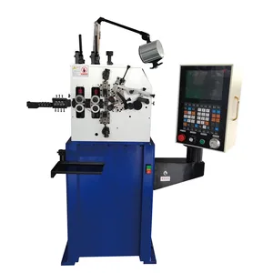 CNC Spring Coiling Winding Machine Easy Operate Key New Fully Automatic Used Essential Engine PLC