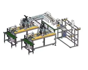 Fully Automatic High Speed Disposable Face Mask Making Machine