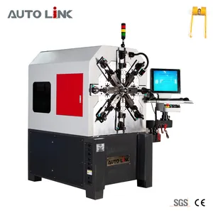 Versatile Spring Making Machine with Customizable Wire Parameters