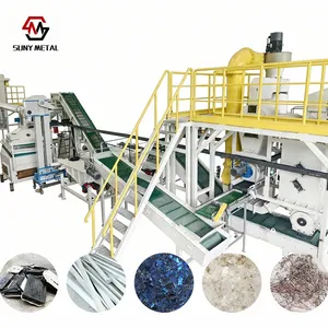 Full Set Solar Panel Recycling Production Line PV Module Processing System for Material Recovery
