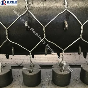 Factory Automatic Hexagonal Gabion Wire Mesh Making Machine with PLC Control