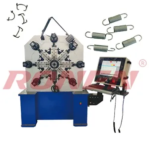 Make Hay Rake Tine Camless Automatic Wire Spring Coiling Making Machine