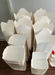 Simple to Operate Openwork Burger Packaging Box Making Machine