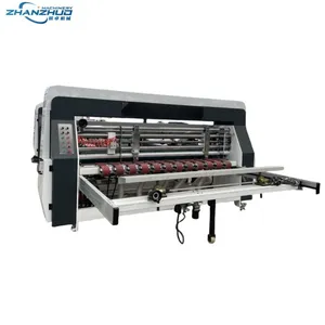 Fully Automatic Adhesive Nail Machine Carton Box Making Machine /Cardboard Machine