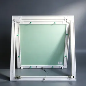 Push Open Type Aluminum Frame Gypsum Access Panel with Spring Lock System