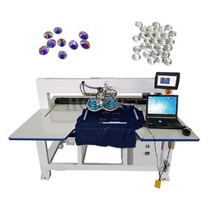 Automatic Rhinestone Setting Machine / Ultrasonic Hot Fix Rhinestone Machine