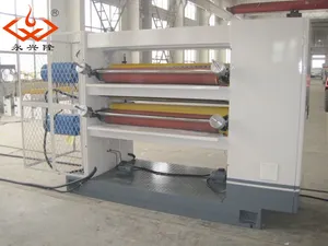 Computer Double Layers Helical Cross Cutter / Double Layers Nc Cut off Machine / Nc Sheet Cutter Machine