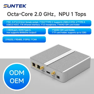 Mini PC Android Edge Ai Algorithm Box Suntek Powerful Computing Systems for 4K video Digital Signage Display