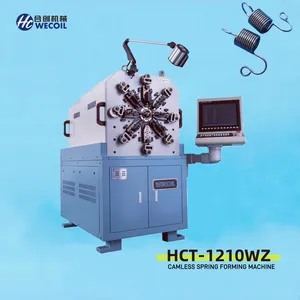Precision Spring Coiling Machine with Advanced Wire Rotation Functionality