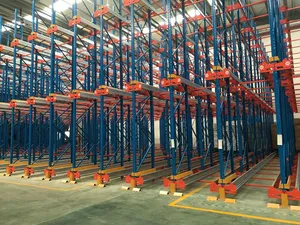 Cold Room Radio Shuttle Automatic Retrieval Storage Racking System
